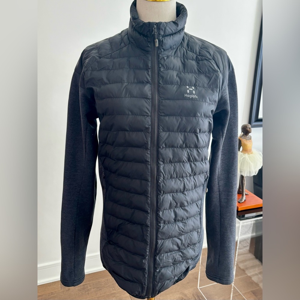 Haglöfs Hybrid Insulated Jacket – Black & Graphite / Charcoal – Men’s Small